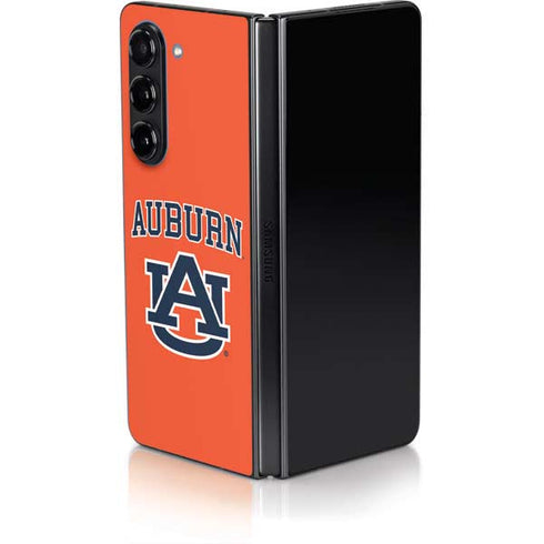 Auburn University AU Orange Galaxy Z Fold5 5G Skin